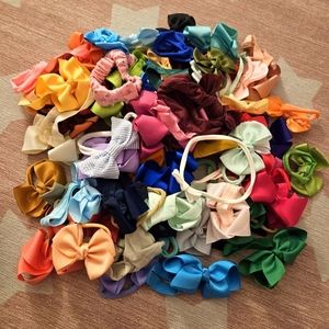 Baby girl hair bows and headbands